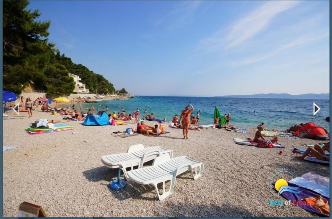 Apartmani Mares - 20 M From The Beach Брела Екстер'єр фото